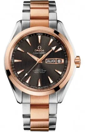 Seamaster Grey Dial Rose Gold