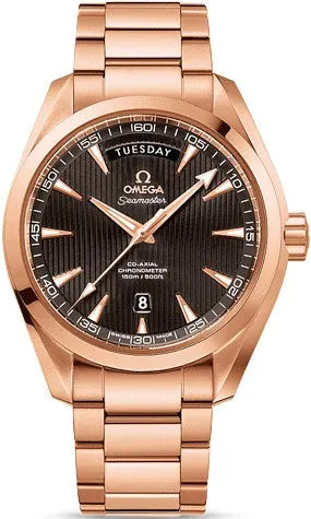 Omega Sedna Gold Brown Dial