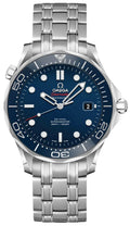 co axial Omega Seamaster Blue Dial Steel