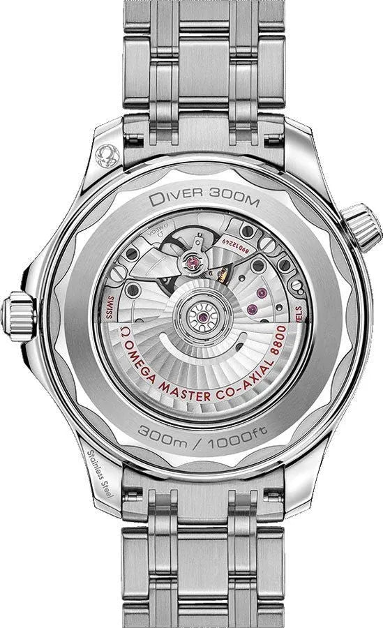 seamaster Omega White Wave Dial - Hình 3
