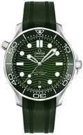 seamaster Omega Green Dial Rubber
