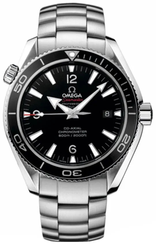 planet Omega Seamaster Black Steel