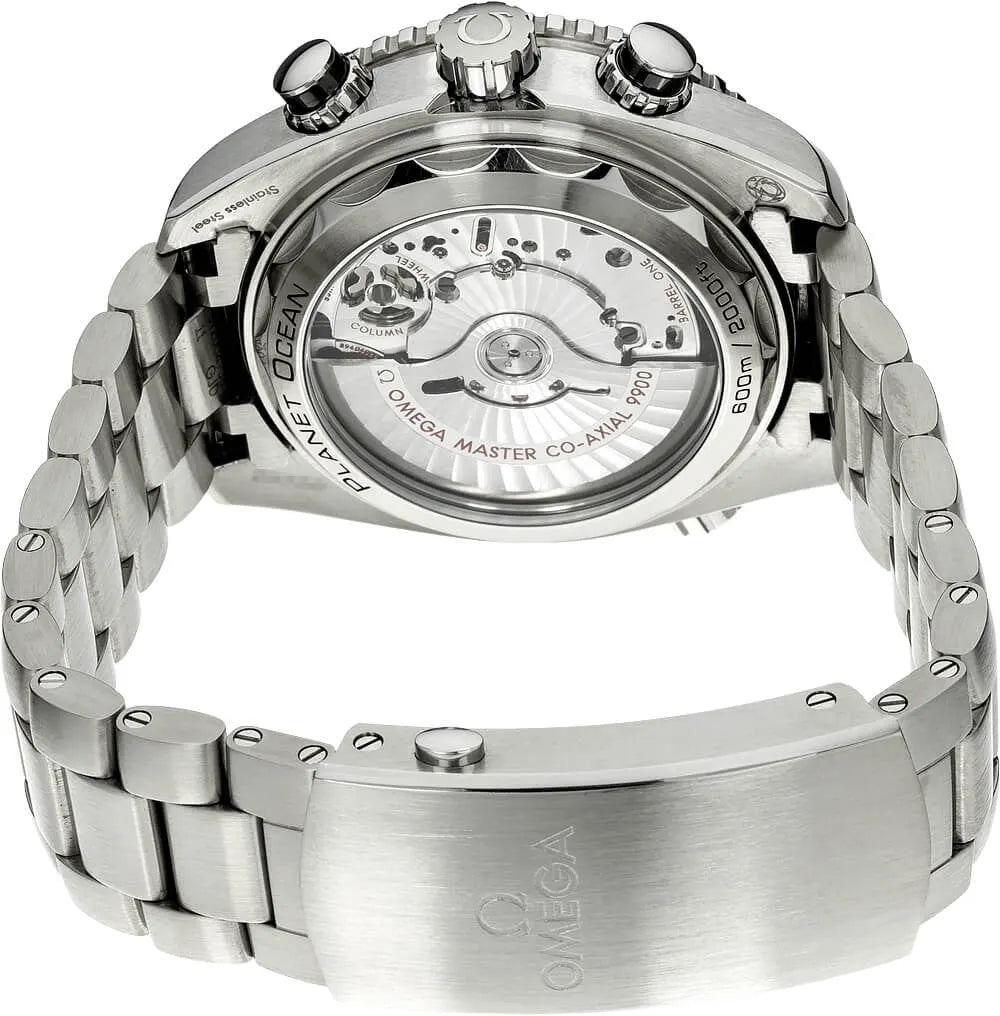Omega Steel Chronograph Black - Hình 2