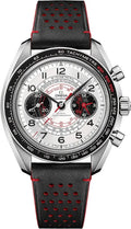 Omega White Dial Leather Racing – Omega Speedmaster White Dial Black