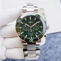 Oris Aquis Green Chronograph dial