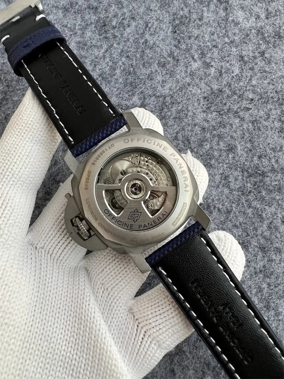 Panerai Blue Titanium Watch - Hình 3