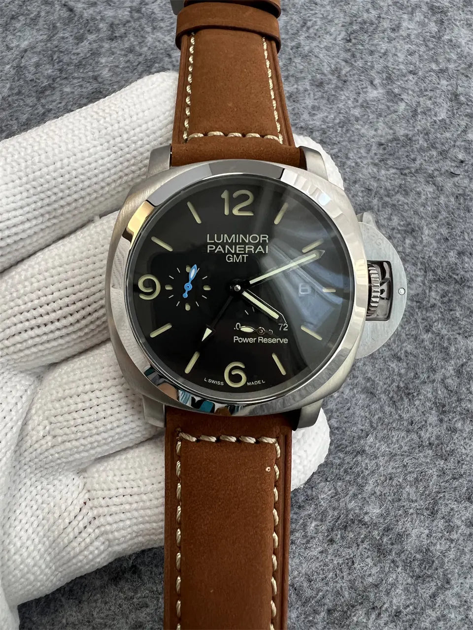 Panerai Luminor GMT Brown Strap