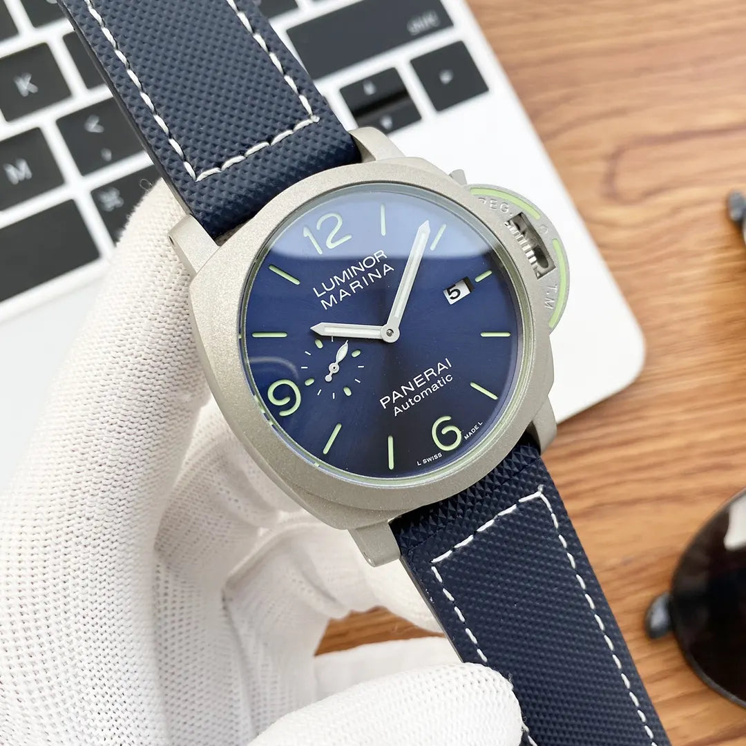 Panerai Titanium Blue Navy - Hình 4
