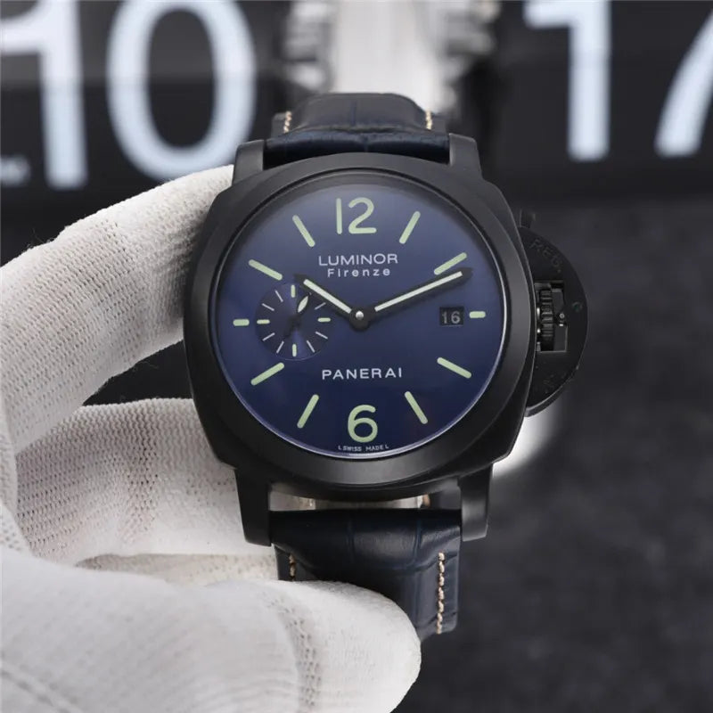 Panerai Black Ceramic Blue - Hình 8