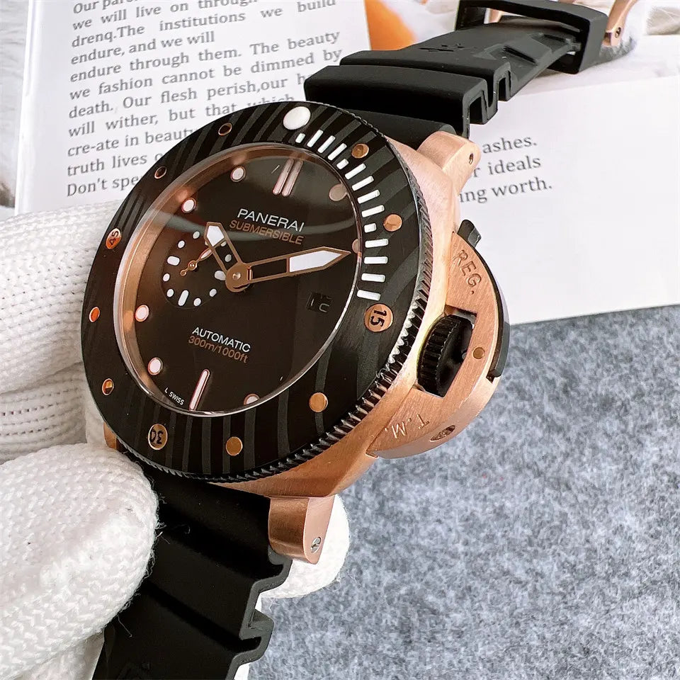 Panerai Rose Gold Black - Hình 3