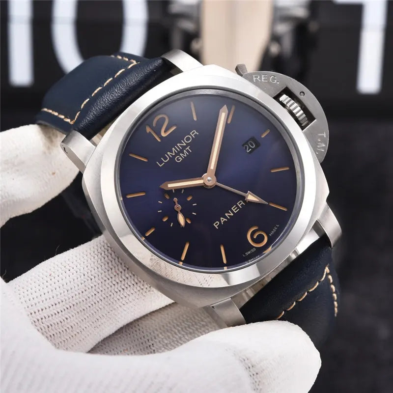 Panerai Luminor GMT Blue Dial - Hình 8