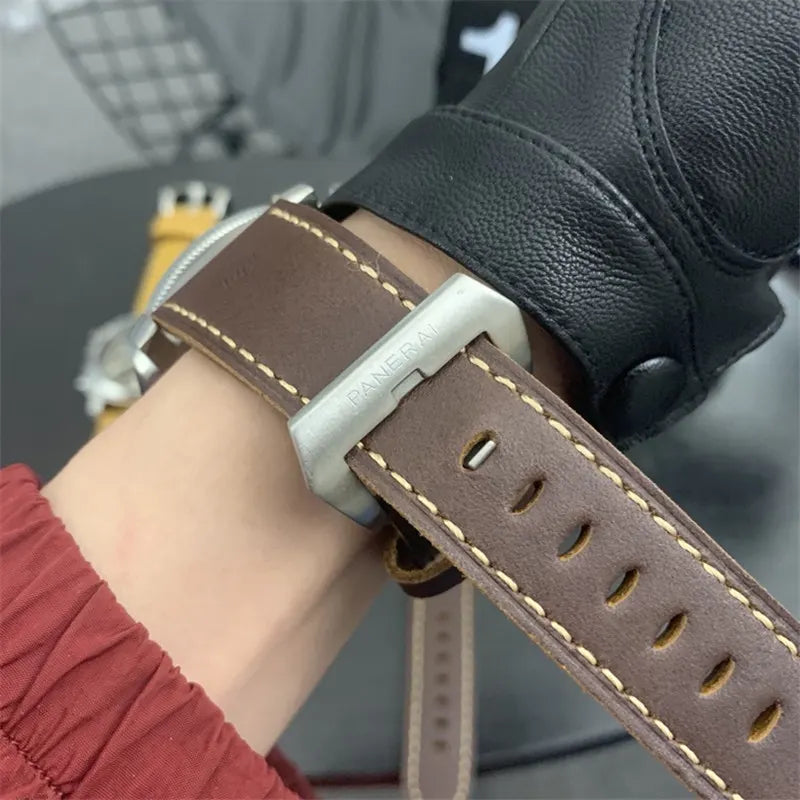Panerai Steel Black Brown - Hình 2