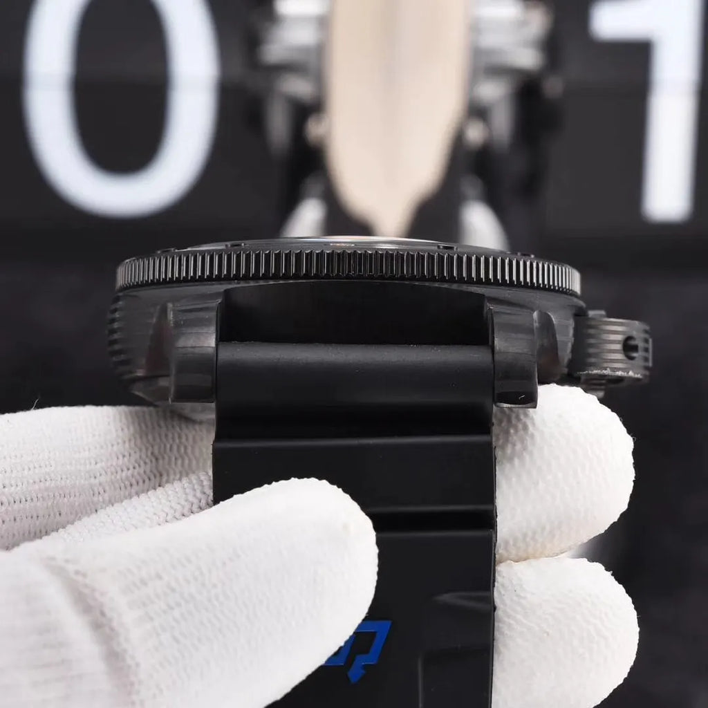 Panerai Carbotech Black Rubber luminor - Hình 4