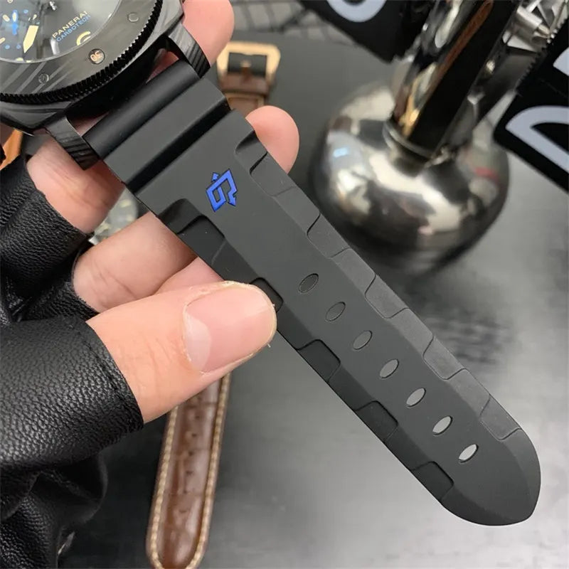 Panerai Carbotech Black Rubber - Hình 4