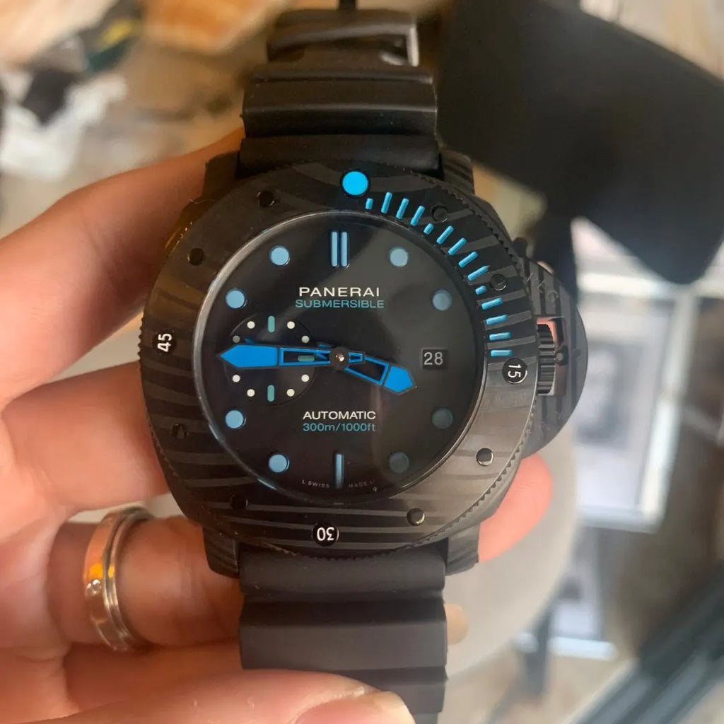 Panerai Carbon Black Dial - Hình 7