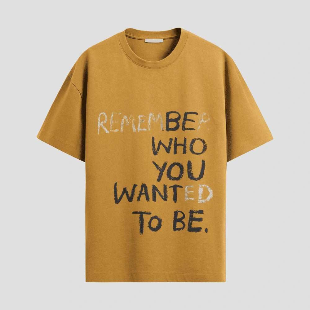Remember Wanted Oversized Tee - Urban Theory Co