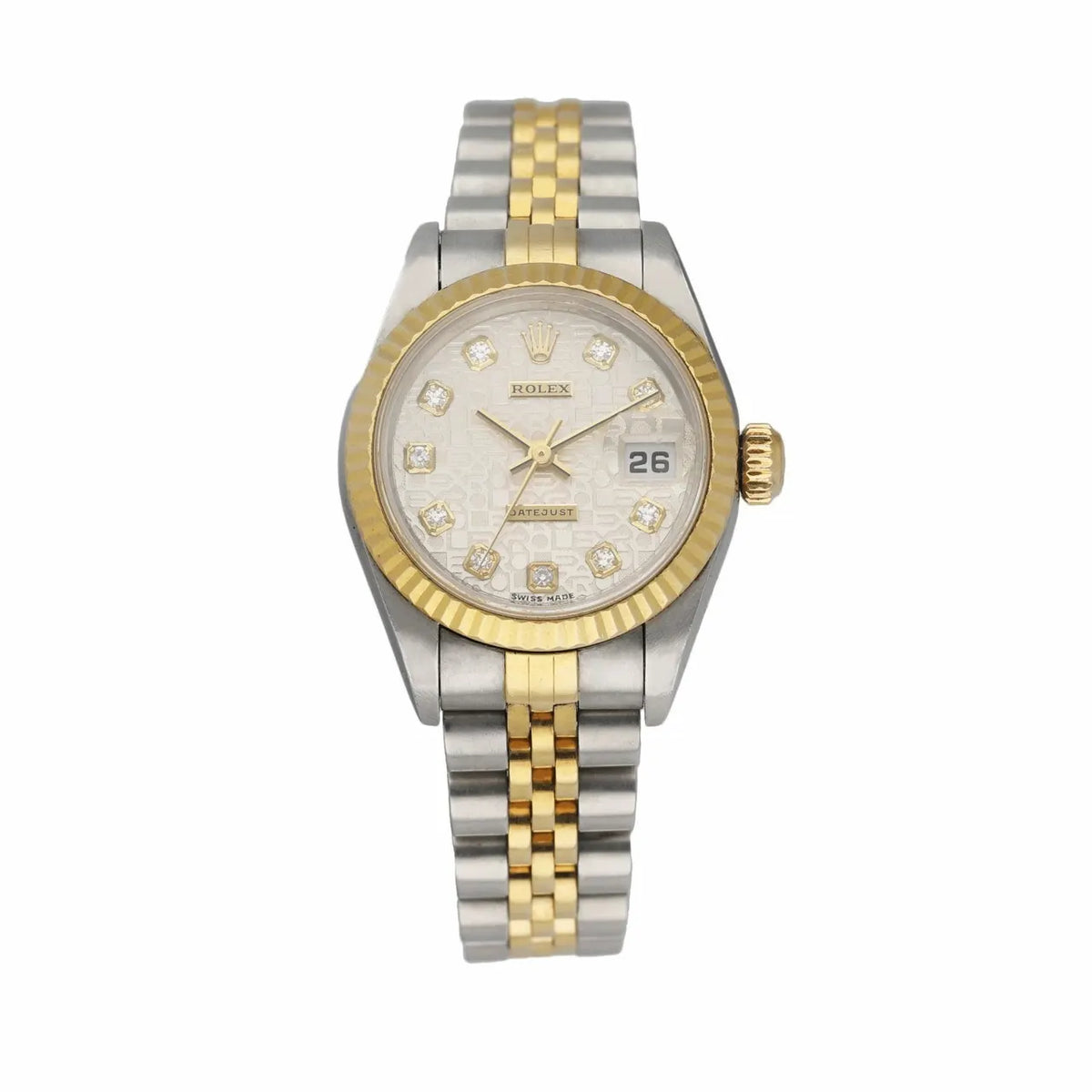 dial Rolex Datejust Diamond Two-Tone