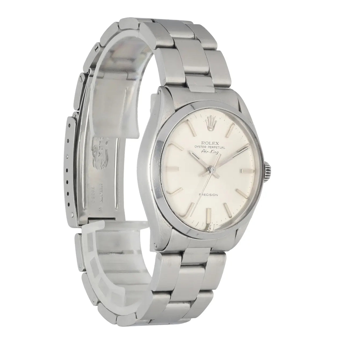 Rolex Air-King Silver Dial stainless - Hình 3