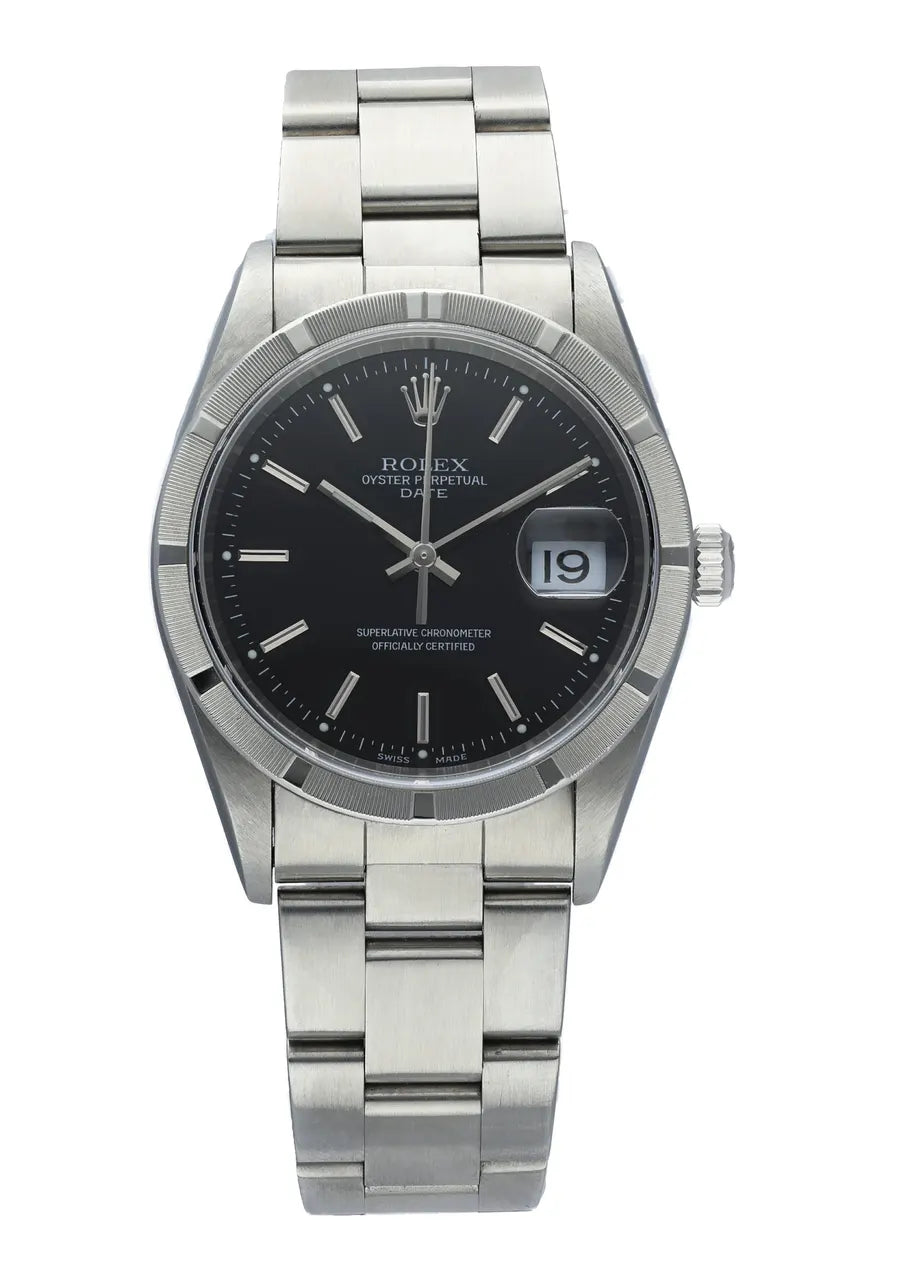 Rolex Black Dial Stainless Steel oyster