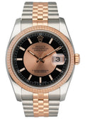 Rolex Rose Gold Black Dial