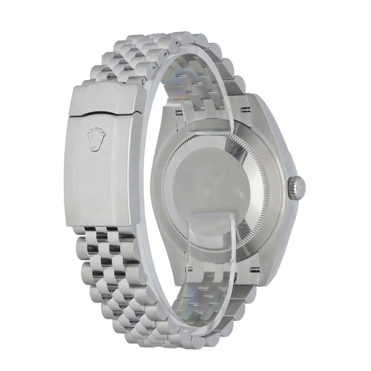stainless Rolex Datejust Blue Roman Dial - Hình 8