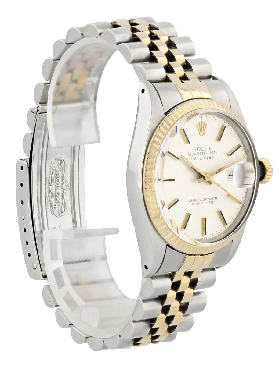 Rolex Two-Tone Silver White Datejust - Hình 6