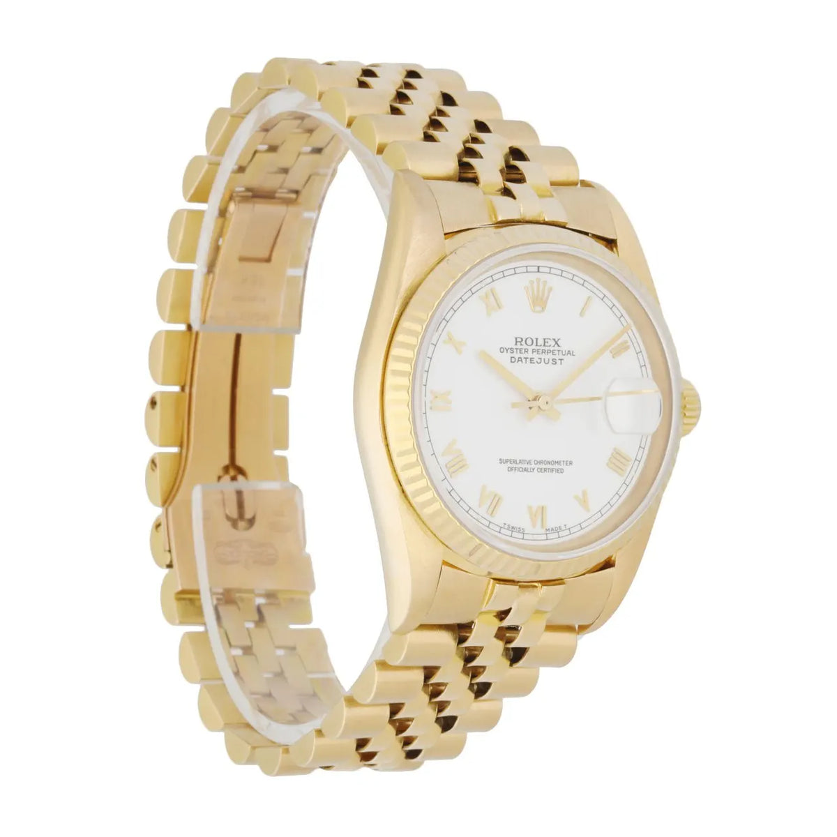 Rolex Gold Jubilee White Roman - Hình 2