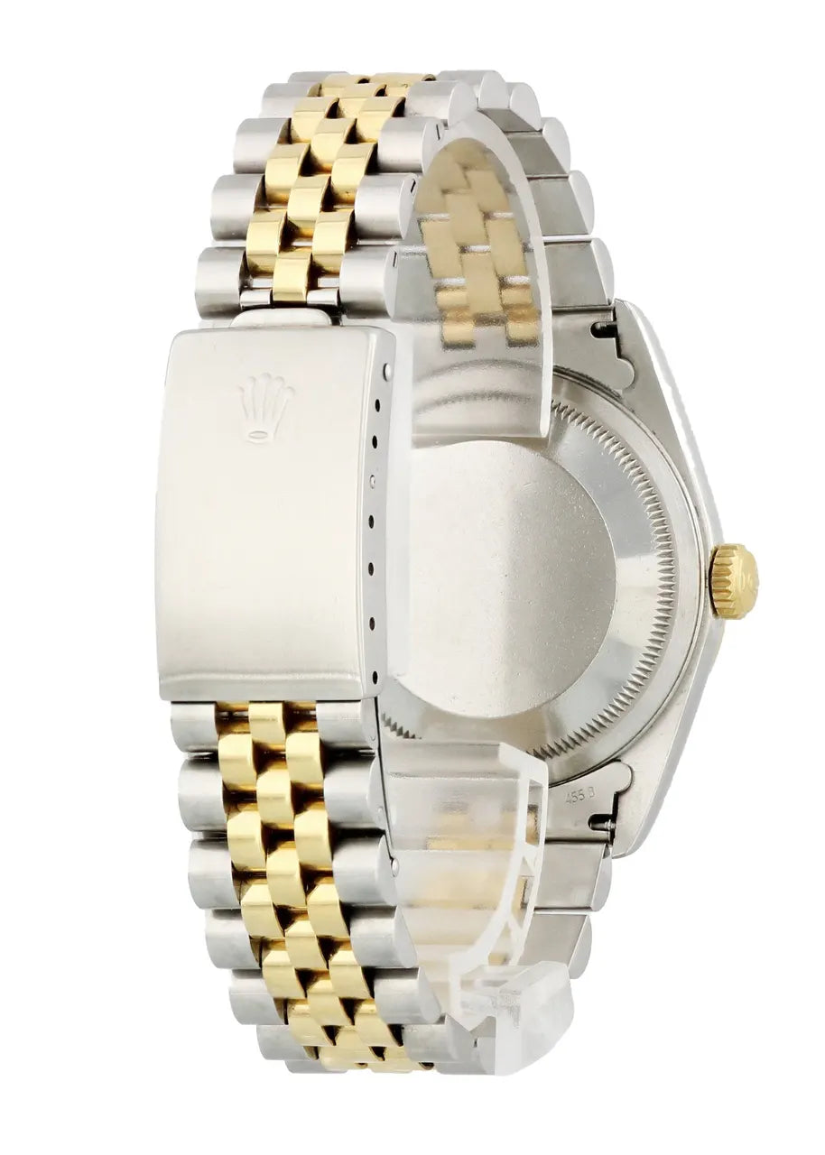 Rolex Two-Tone Gold Champagne Diamond - Hình 2