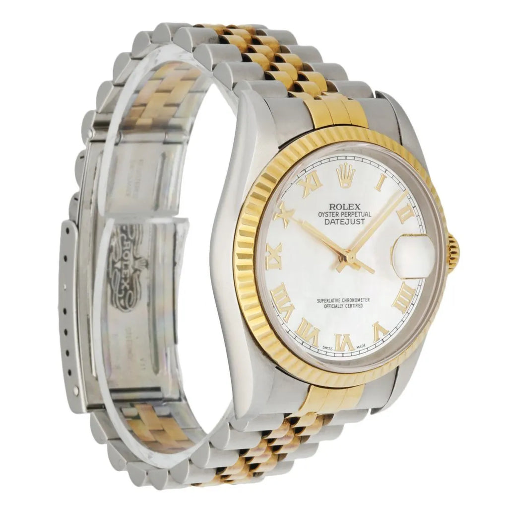 Rolex Two-Tone Mother of Pearl - Hình 8