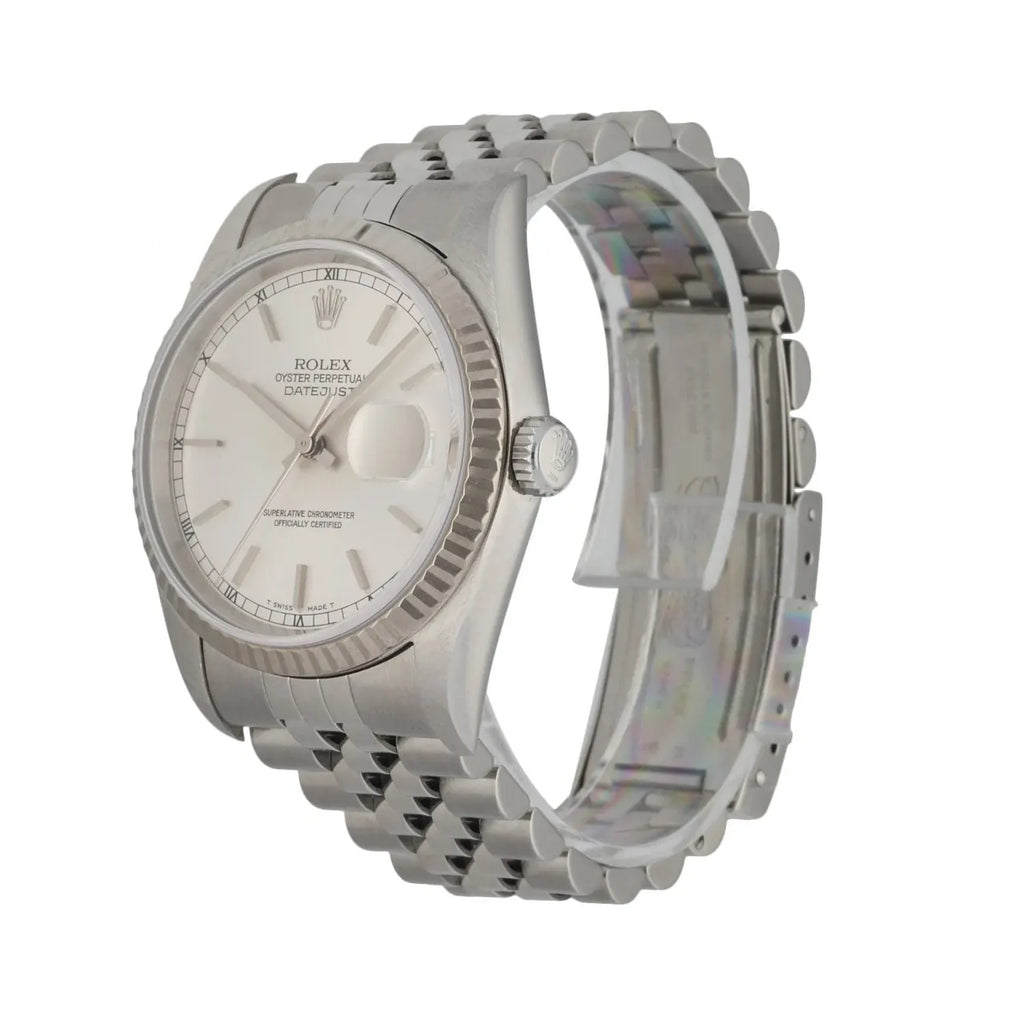 Rolex Steel Silver Dial - Hình 2