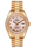 Rolex Gold Pink Dial