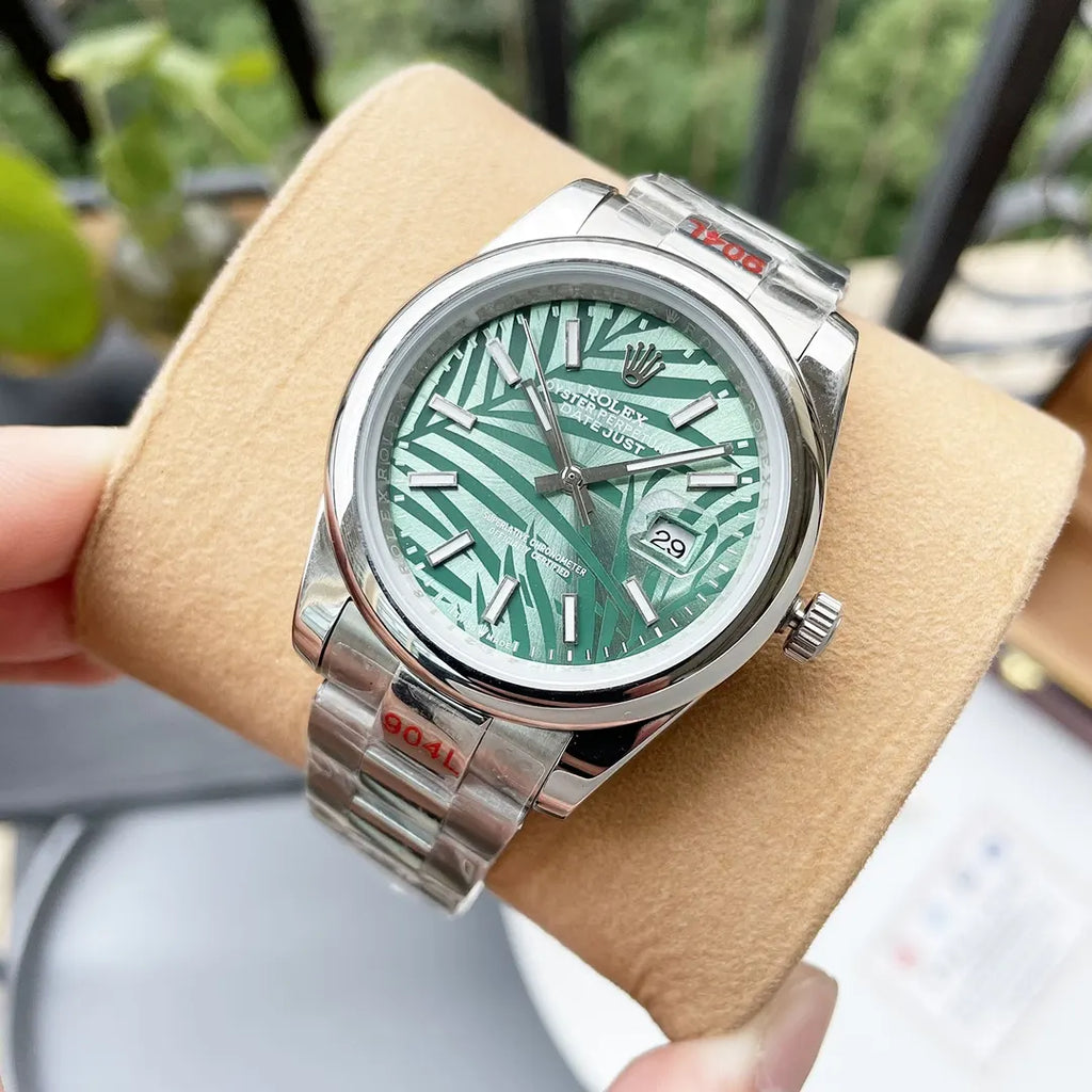 Rolex Palm Green Datejust - Hình 6