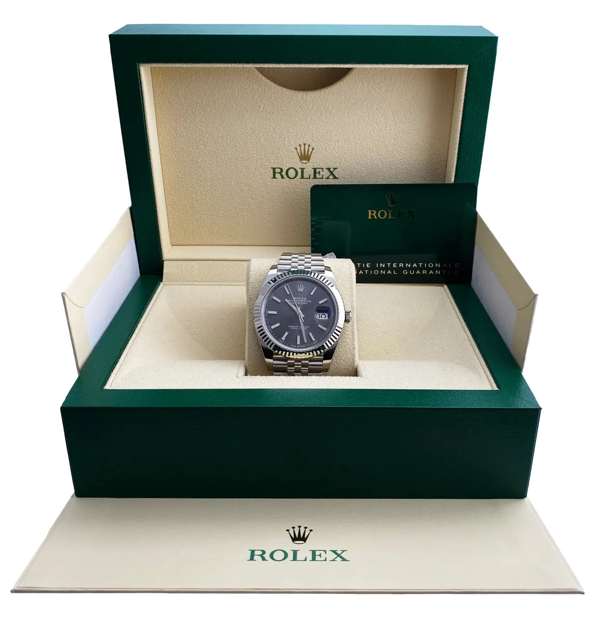 stainless Rolex Datejust Rhodium Dial - Hình 2