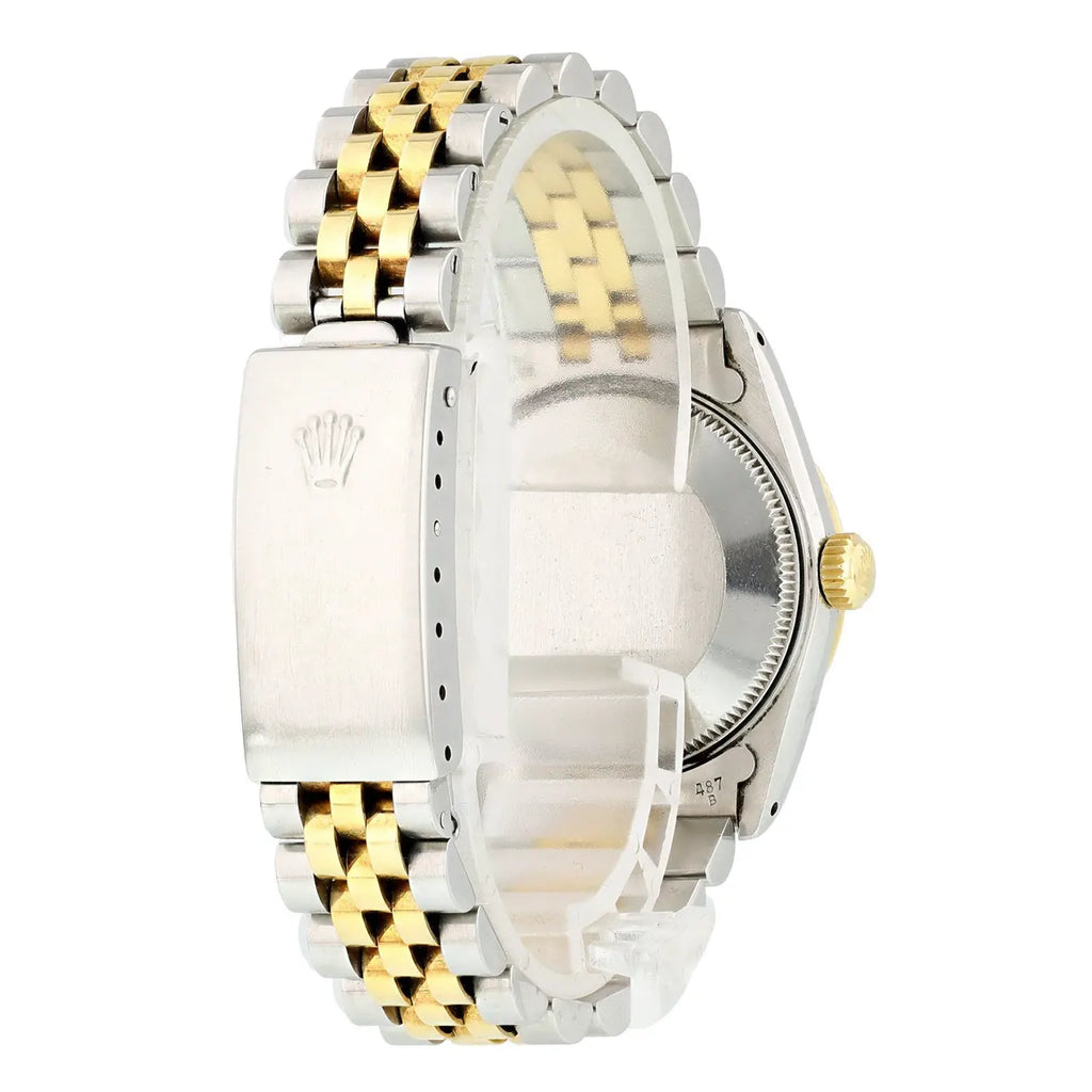 Rolex White Roman Datejust - Hình 3