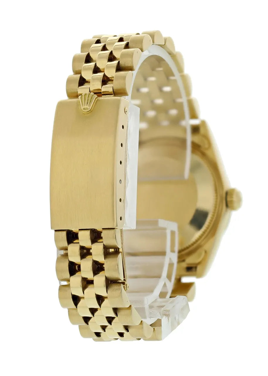 Rolex Gold Black Dial Oyster - Hình 6
