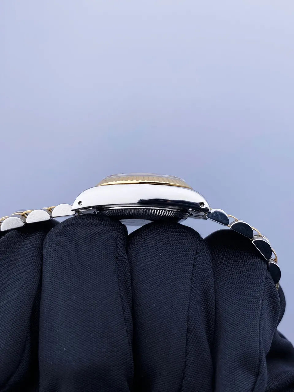 Rolex Gold Linen Dial datejust - Hình 5