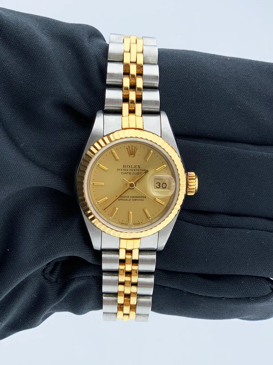 Rolex Two-Tone Gold Champagne - Hình 2