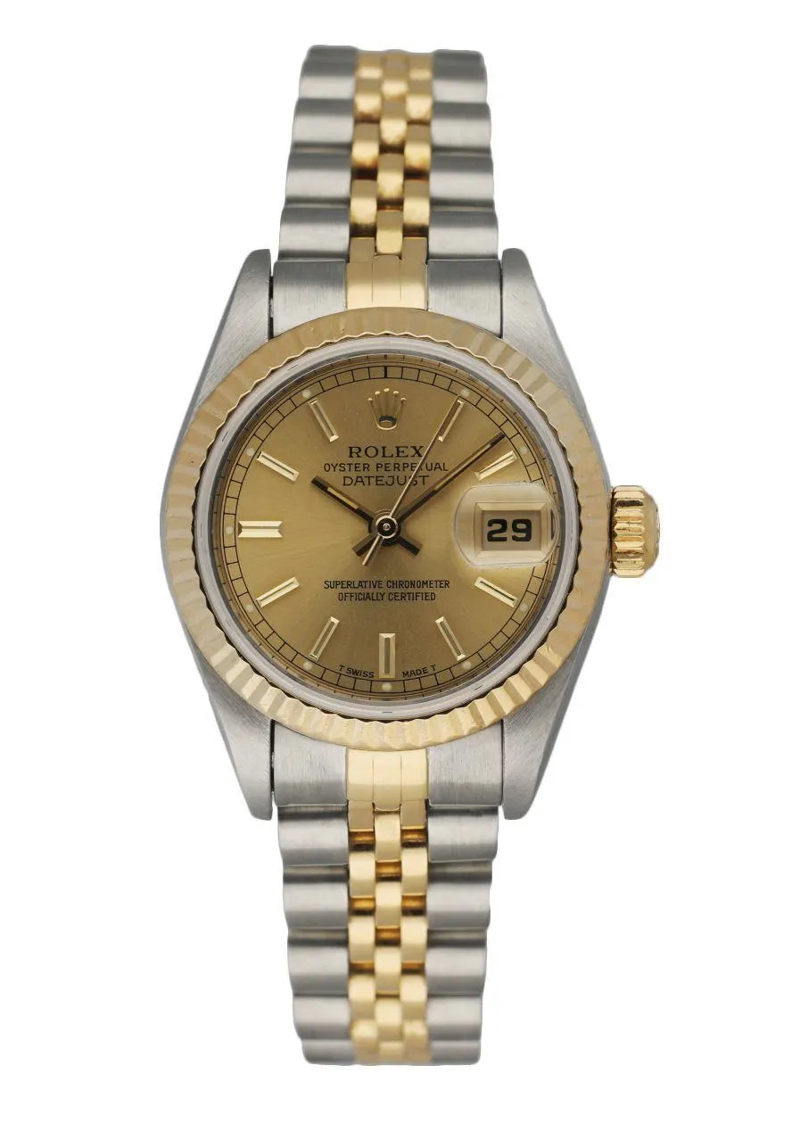 Rolex Two-Tone Champagne Datejust