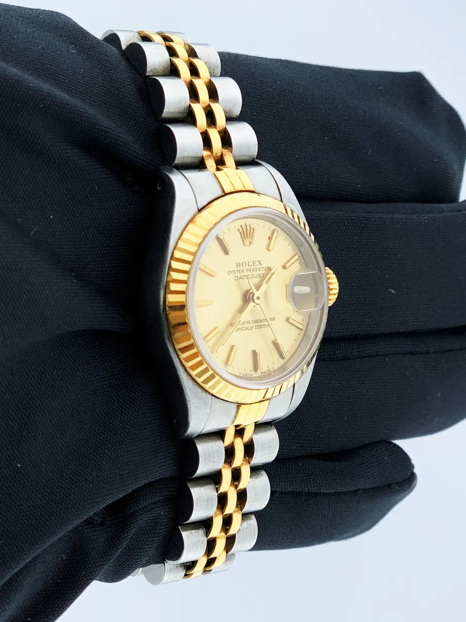 Rolex Two-Tone Gold Champagne - Hình 3