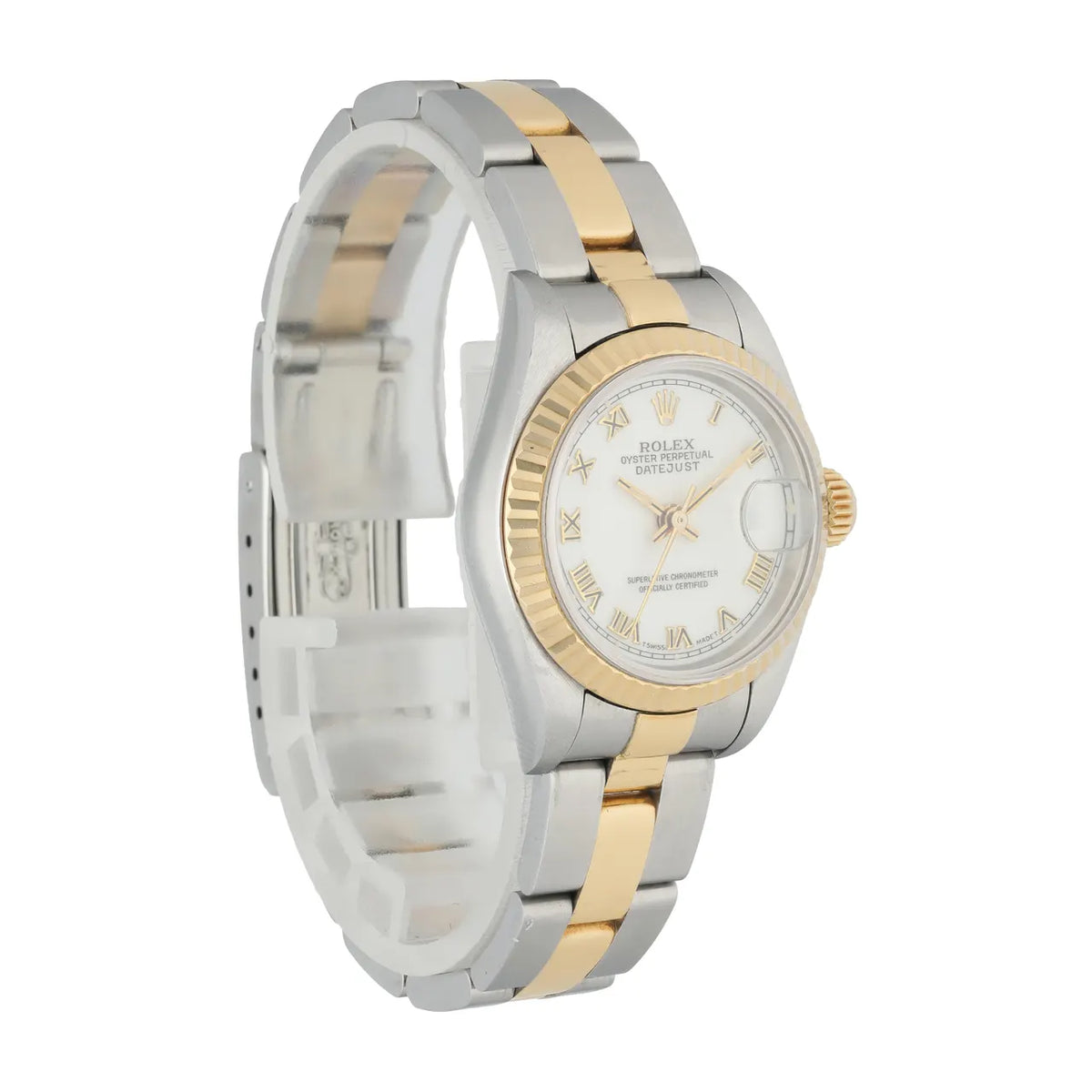 Rolex Two-Tone Silver Roman - Hình 2