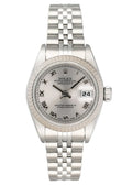 Rolex Datejust Silver Roman Numeral Dial