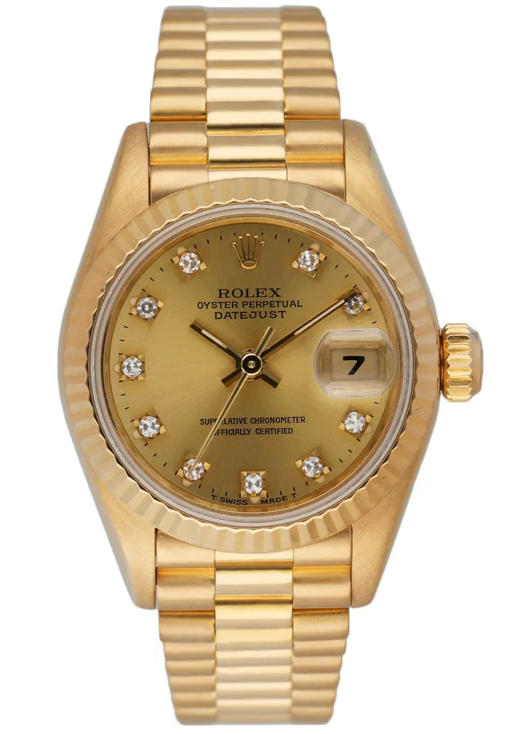 Rolex Gold Diamond Dial