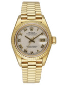 Rolex Gold Roman Numeral Datejust