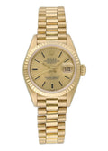 Rolex Gold Champagne Dial Ladies