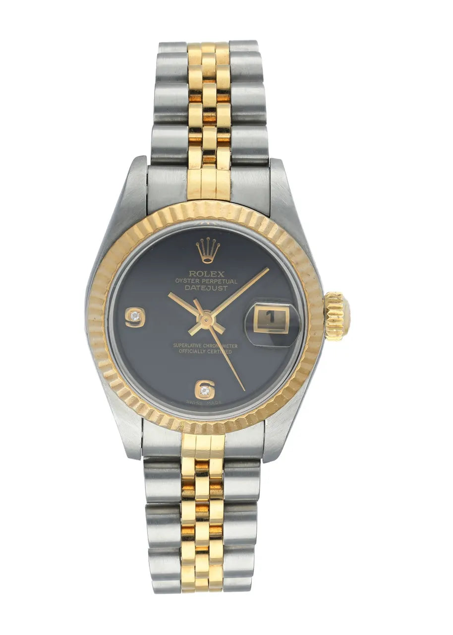Rolex Gray Diamond Datejust - Hình 2