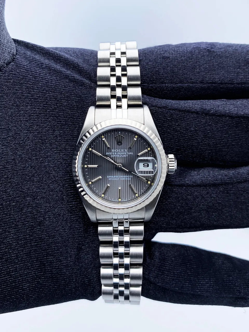 Rolex Datejust Slate Dial Steel - Hình 2