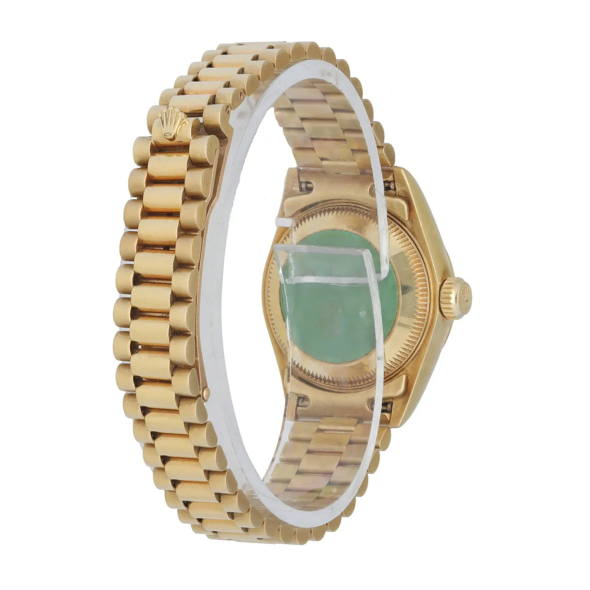 Rolex Gold Champagne Diamond datejust - Hình 4