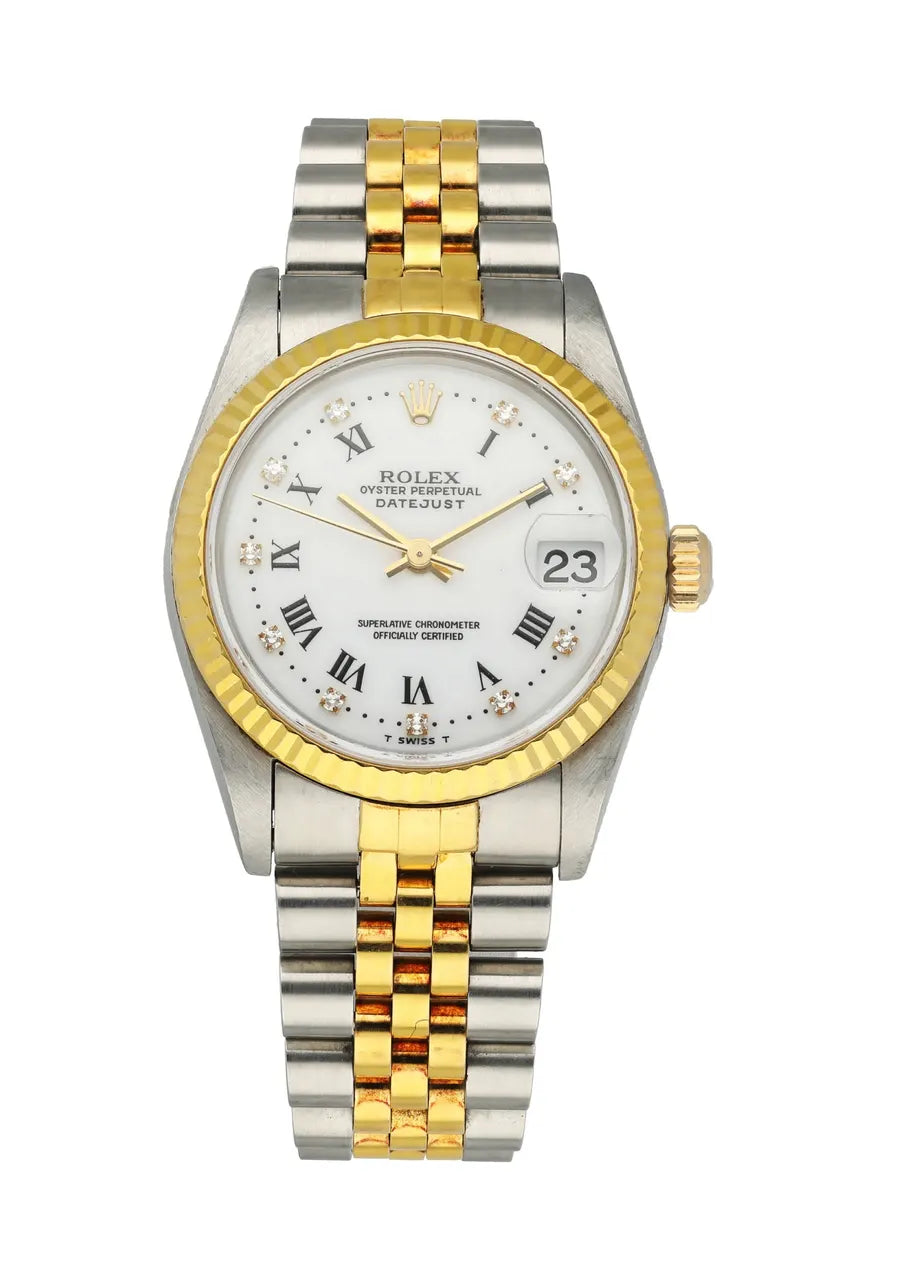 Rolex Datejust Diamond Markers Two-Tone