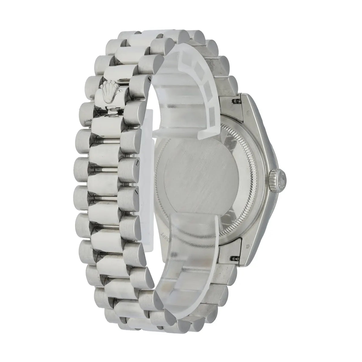Rolex Day-Date Silver Dial stainless steel - Hình 4