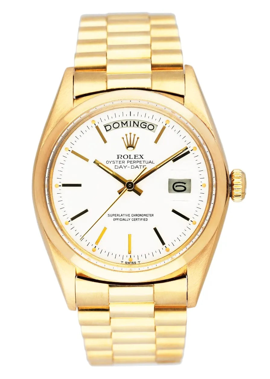 Rolex Day-Date Gold White Dial